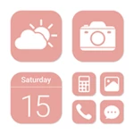 Logo of Salmon White Theme android Application 